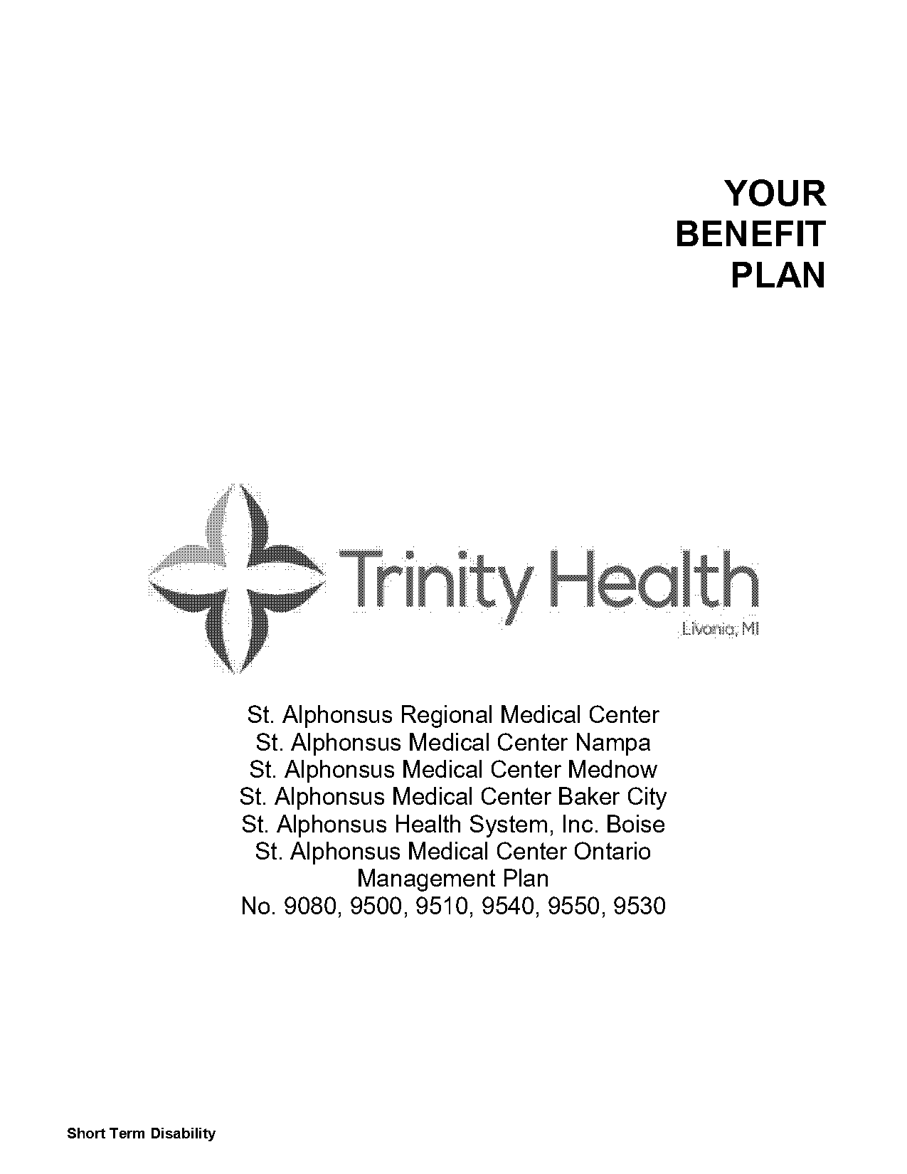 st alphonsus health insurance