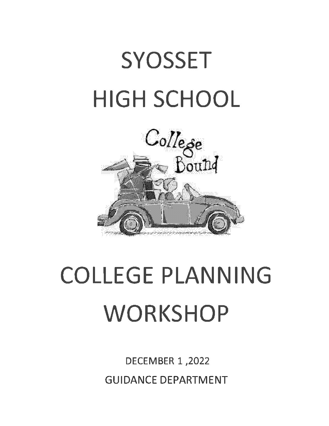 high school pdf worksheet college planning