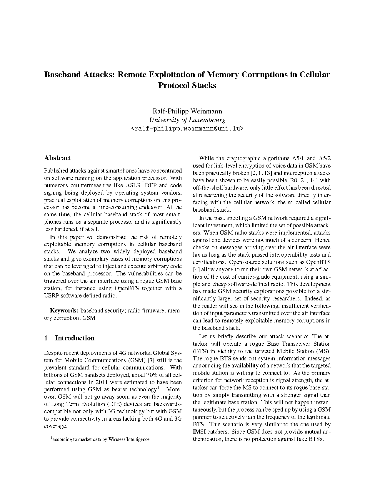 gsm protocol architecture pdf