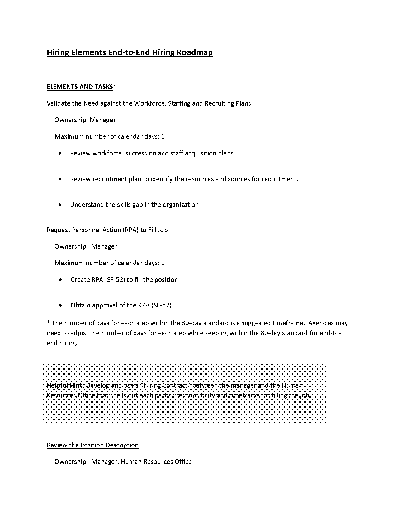 how many days to sit on a job offer