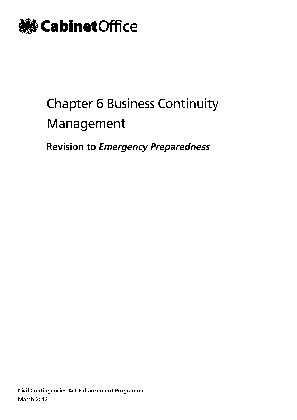 best practices in revising business continuity plan