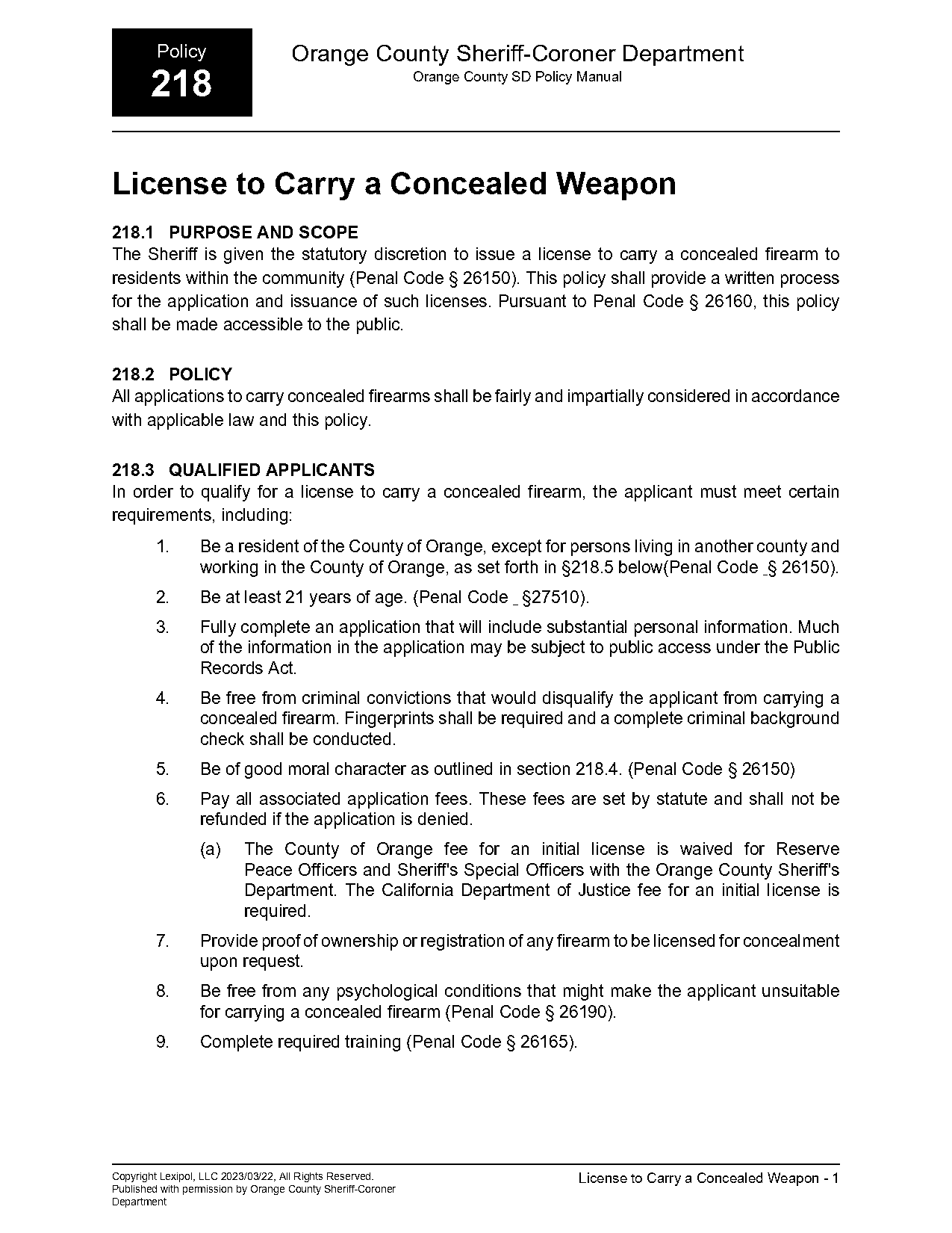 orange county ny pistol permit character reference form