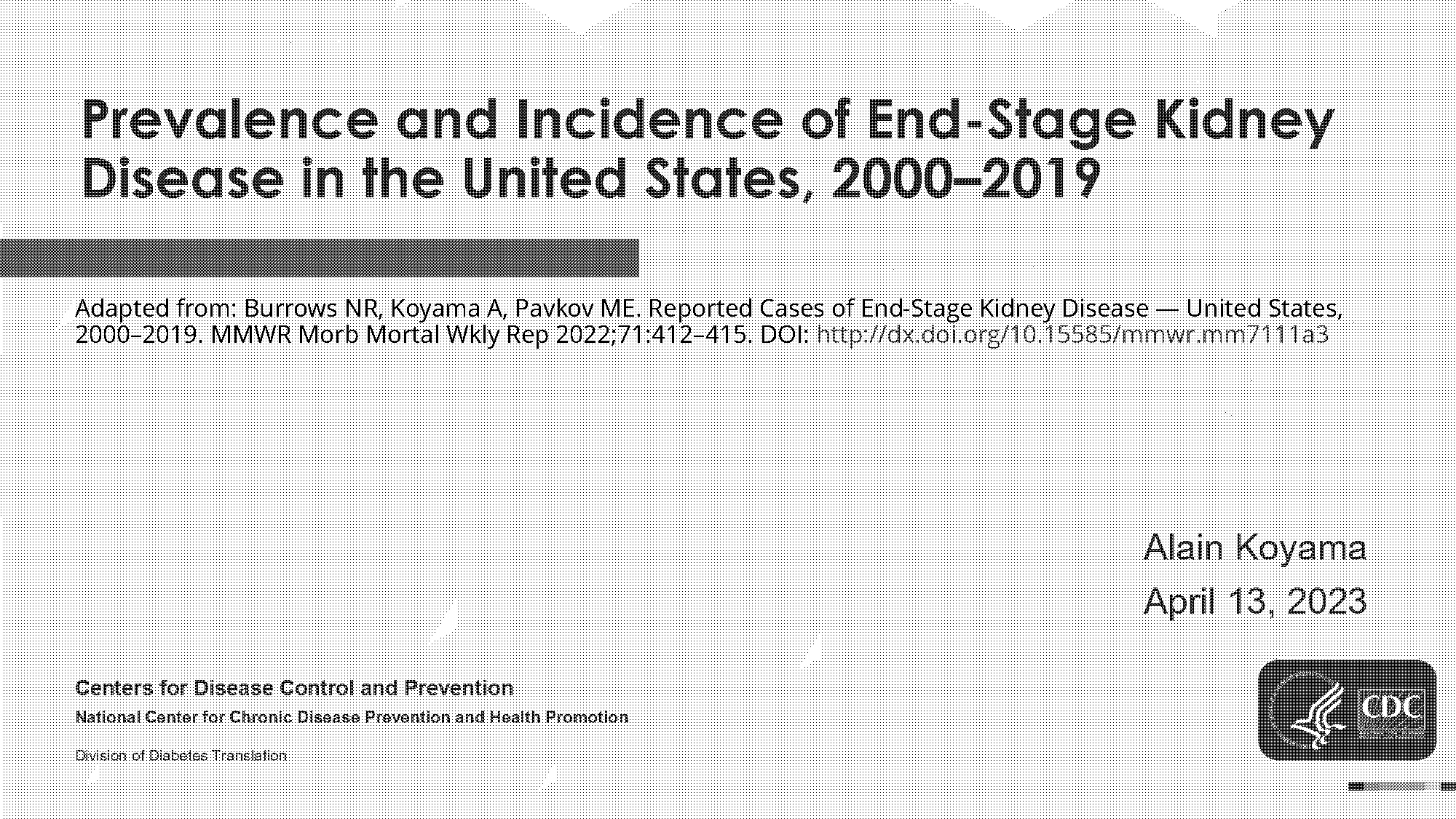 united states renal data system usrds annual data report