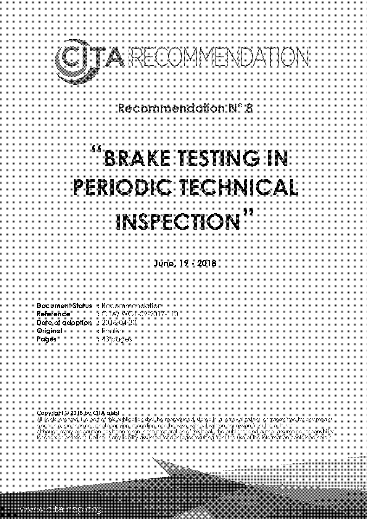 ce certification vehicle brake tester