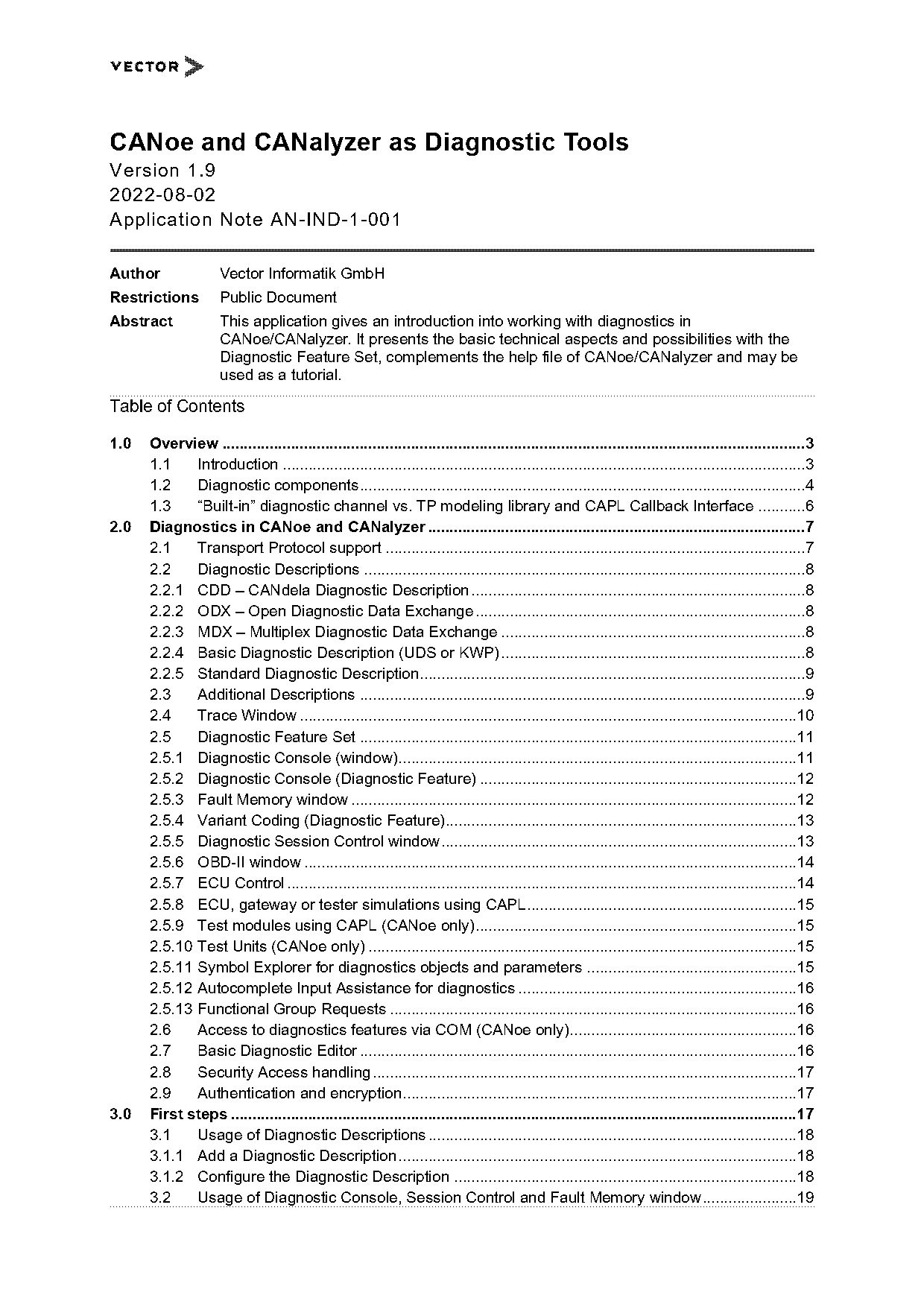 can bus diagnostic protocol