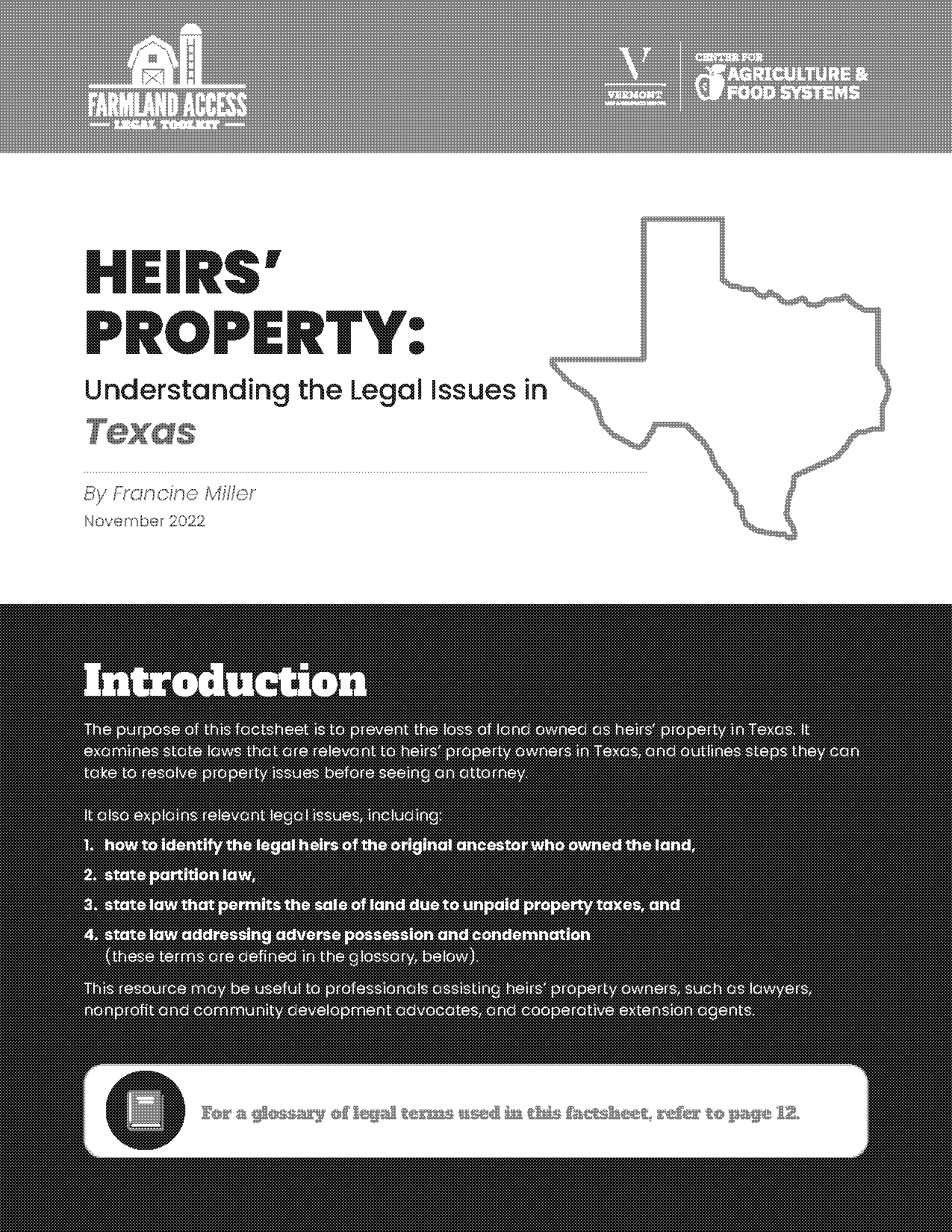 texas property tax lien after death