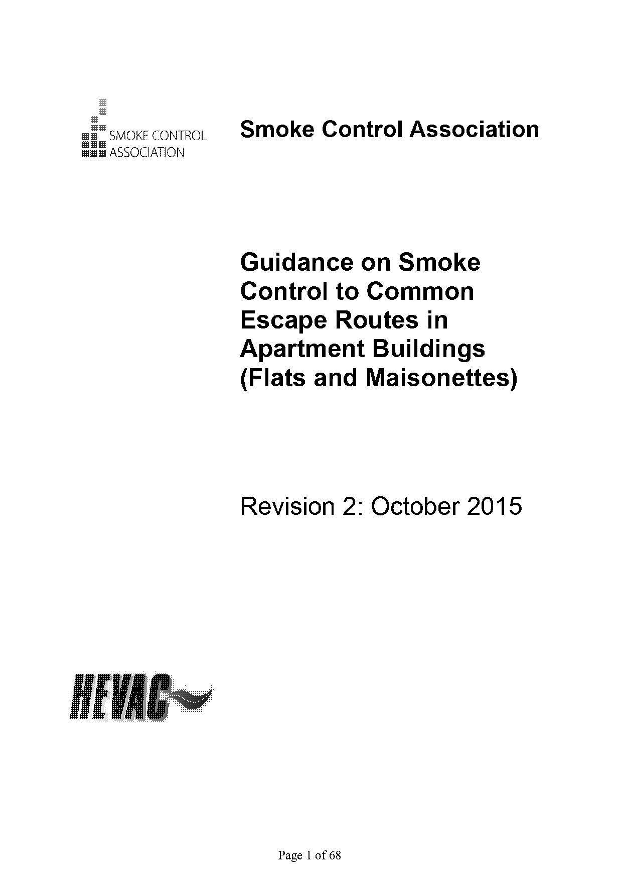 guidance on smoke control to common escape routes