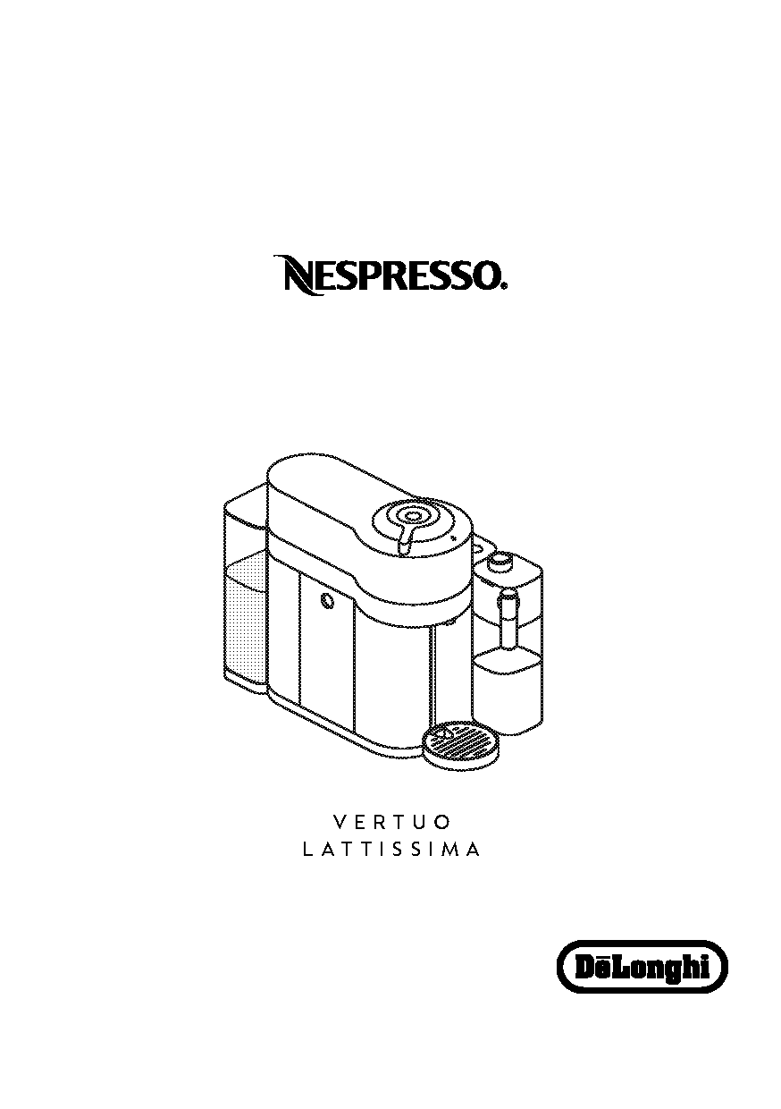 delonghi lattissima plus instruction manual