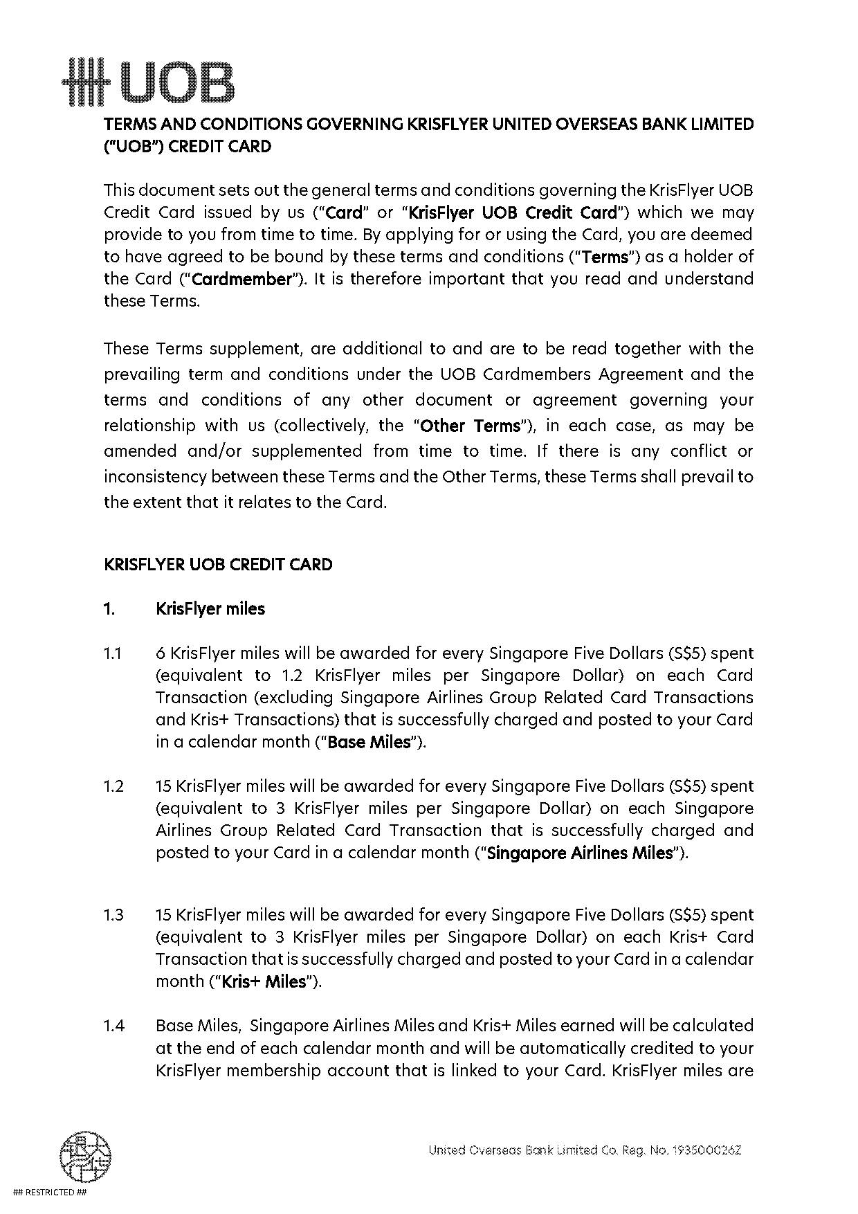 krisflyer missing miles claim form