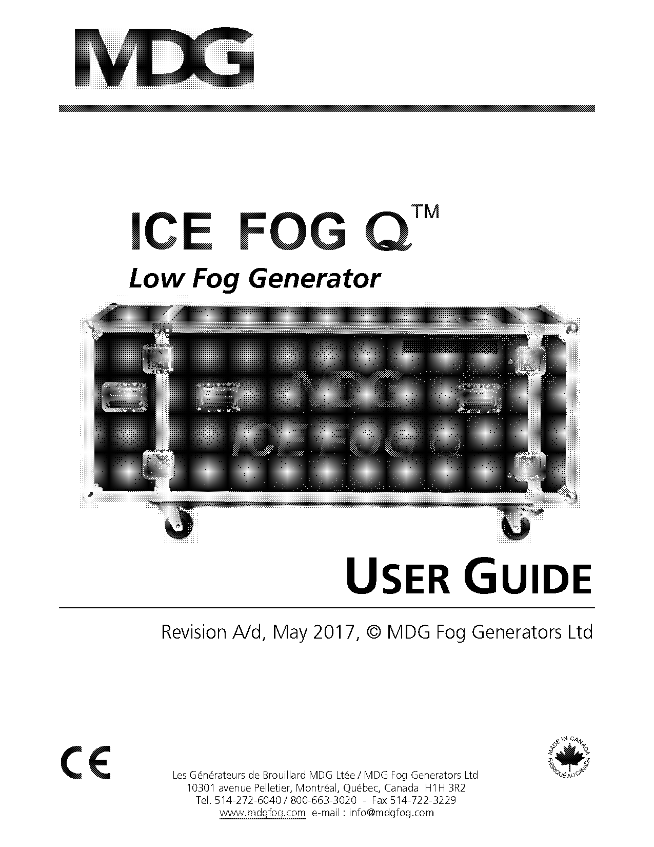 led fogger machine ice instructions