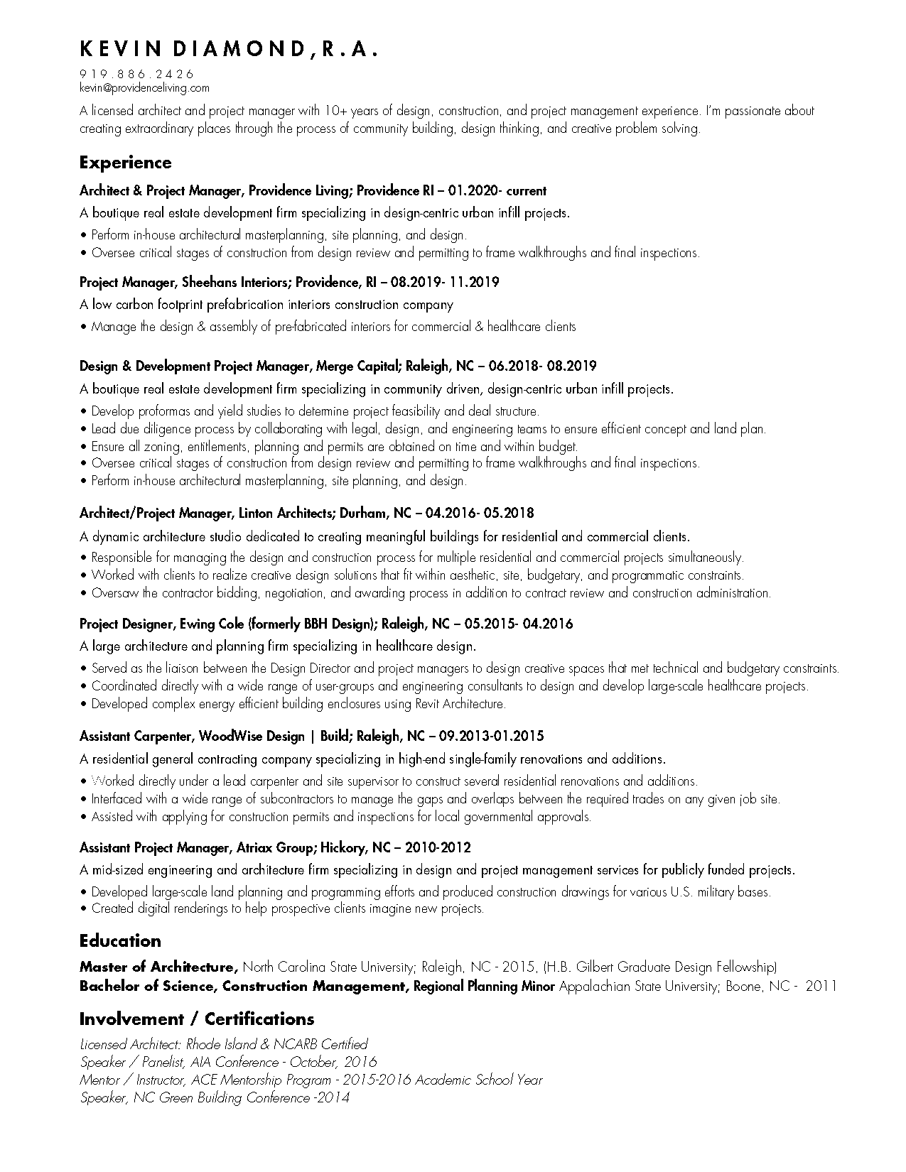 resume healthcare project manager