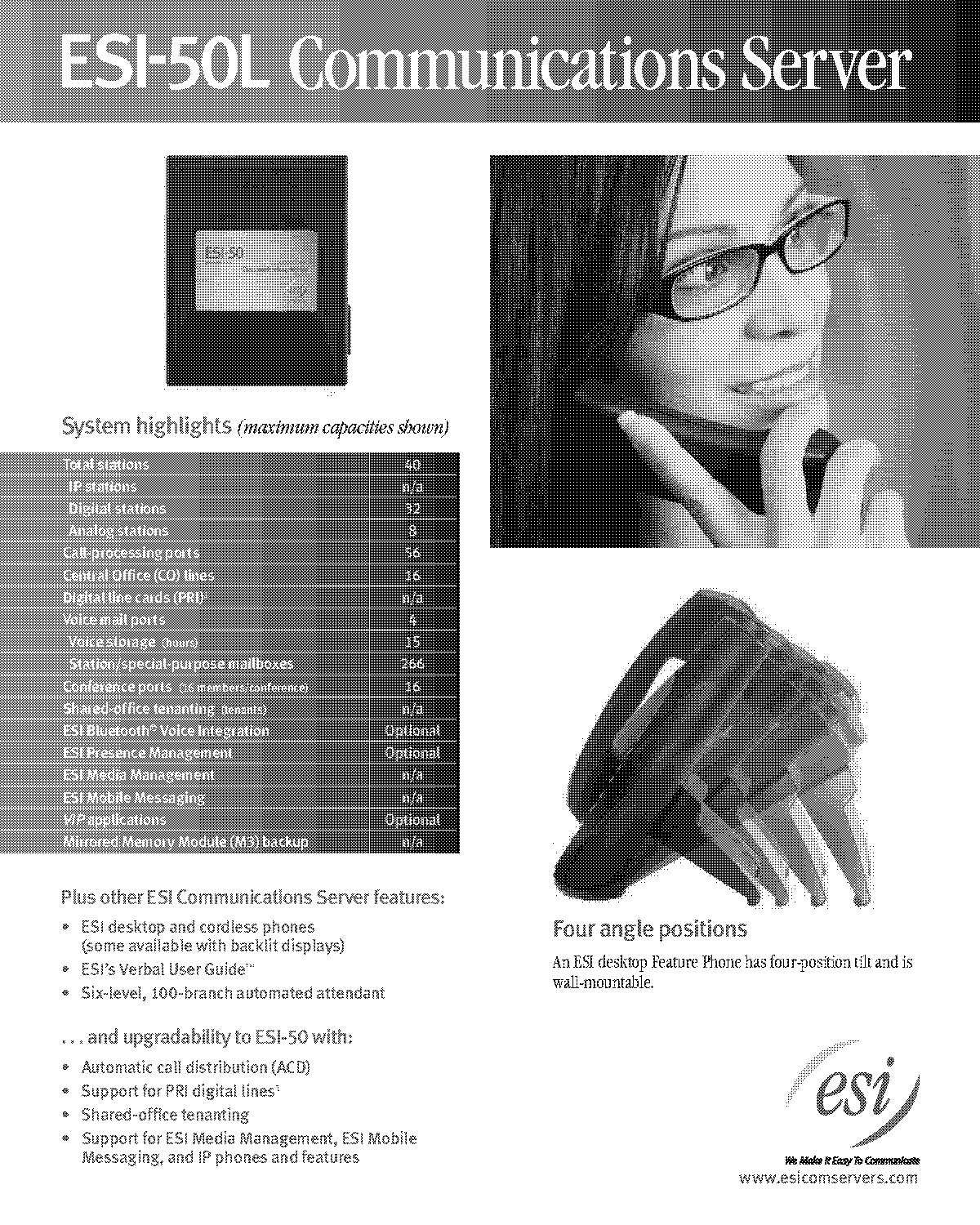 call recording server spec sheet