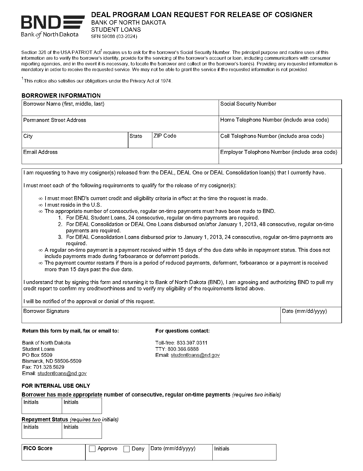 sallie mae cosigner release form