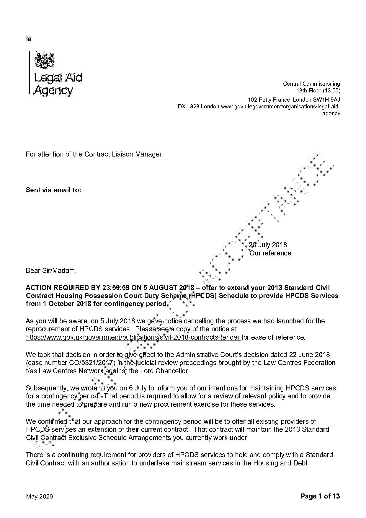 contract extension offer letter