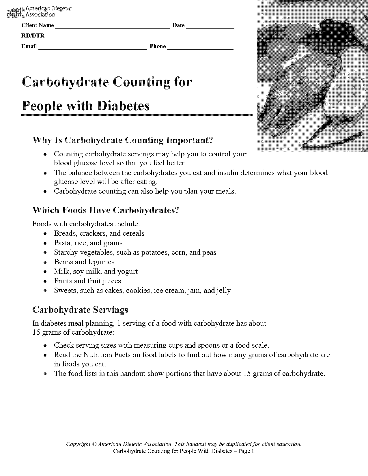 beginners guide to carb counting