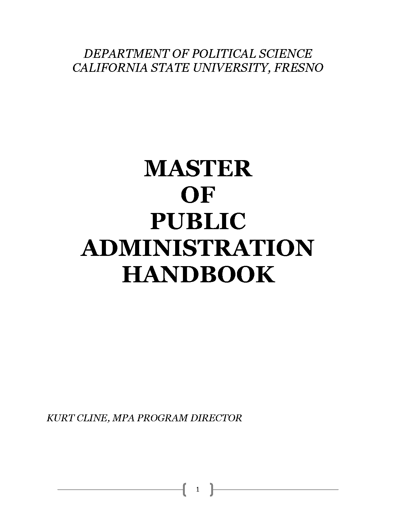 does fresno state require letters of recommendation