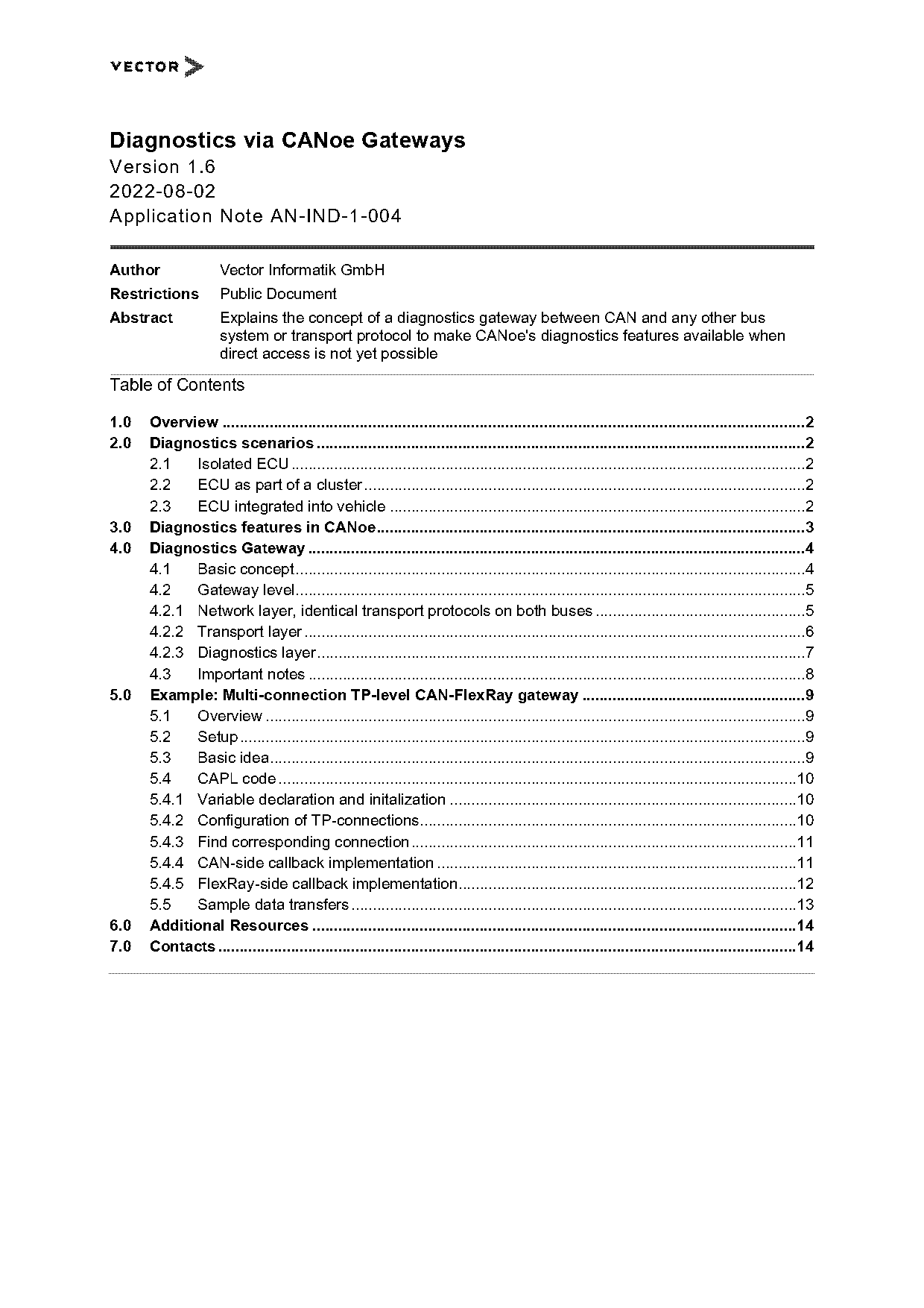 can bus diagnostic protocol