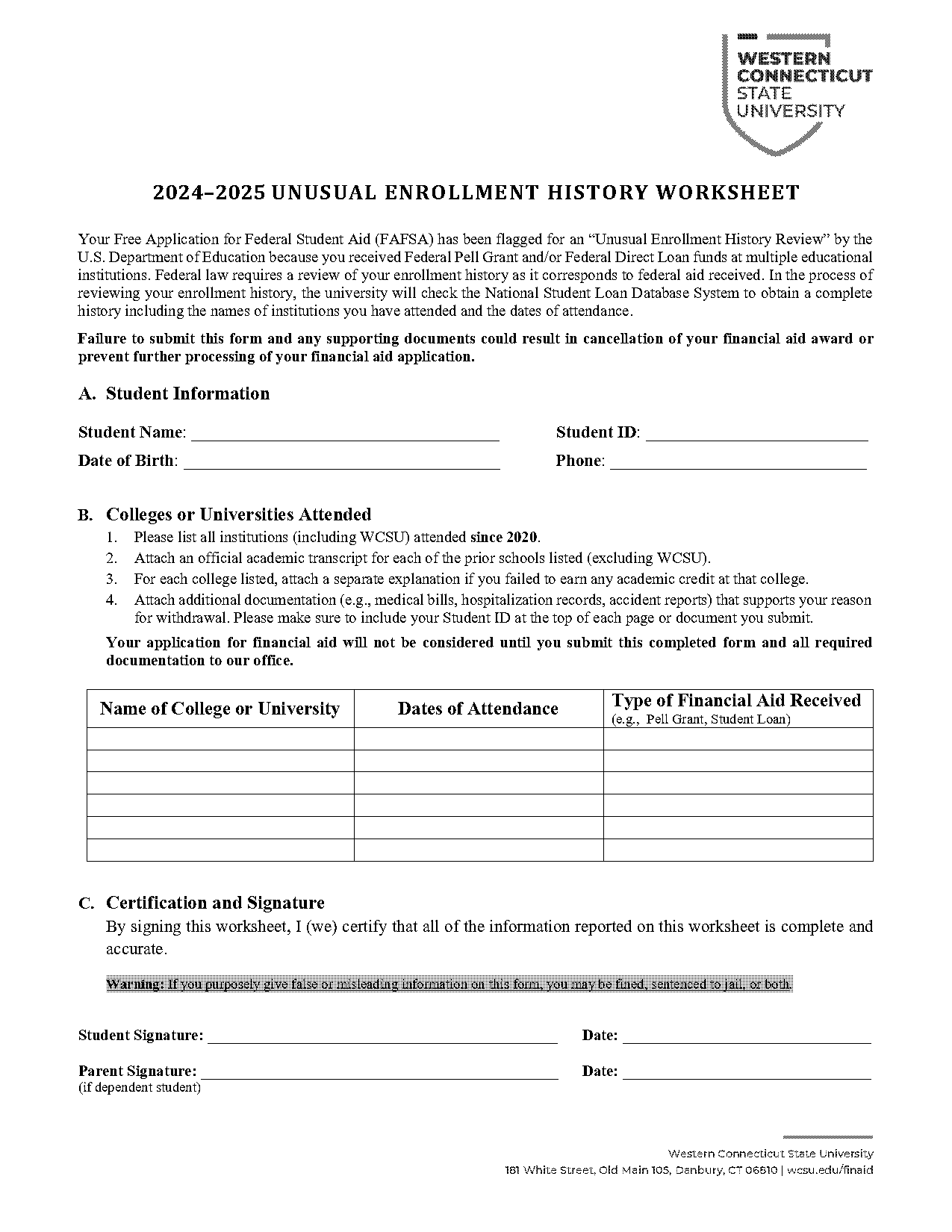 college worksheet template microsoft word