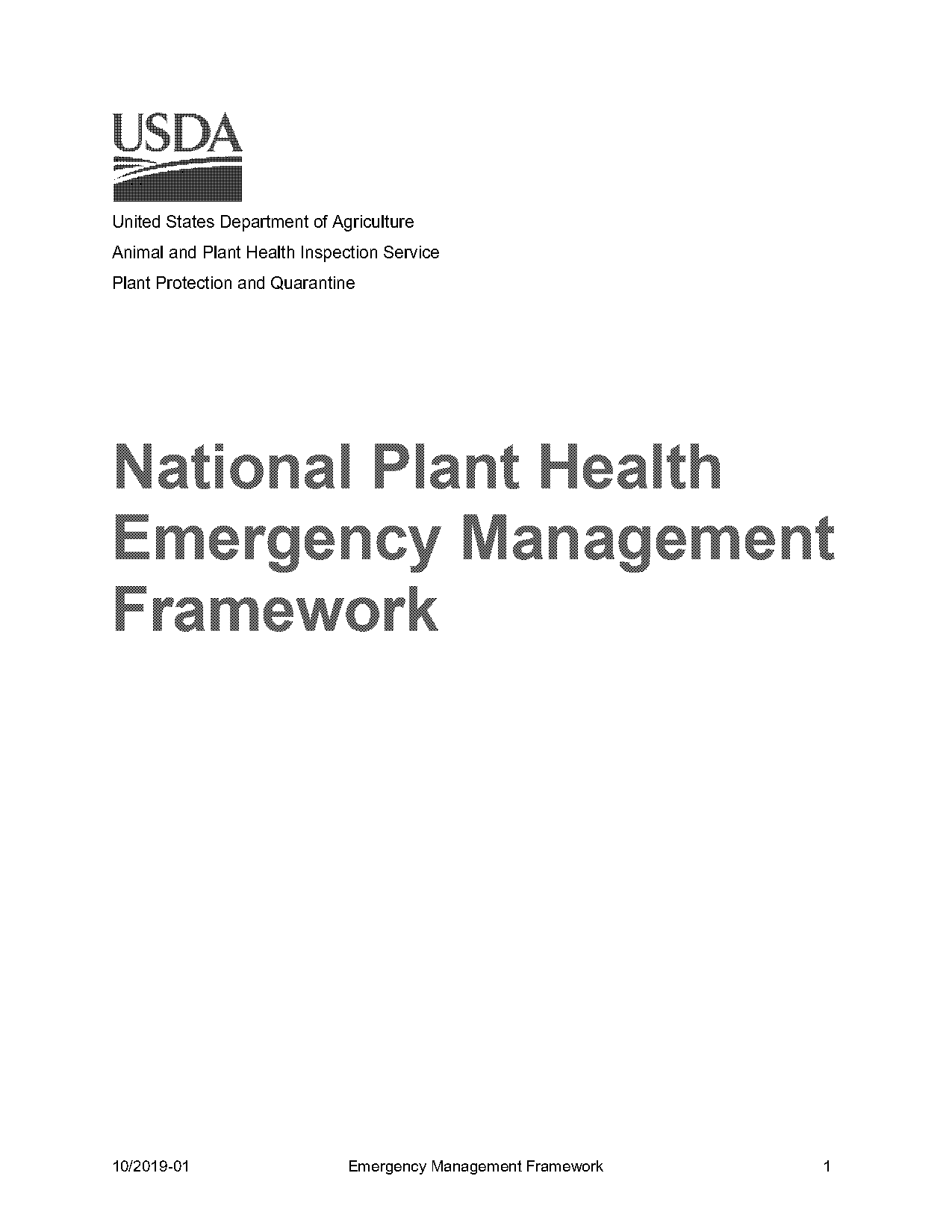 policy management framework pdf