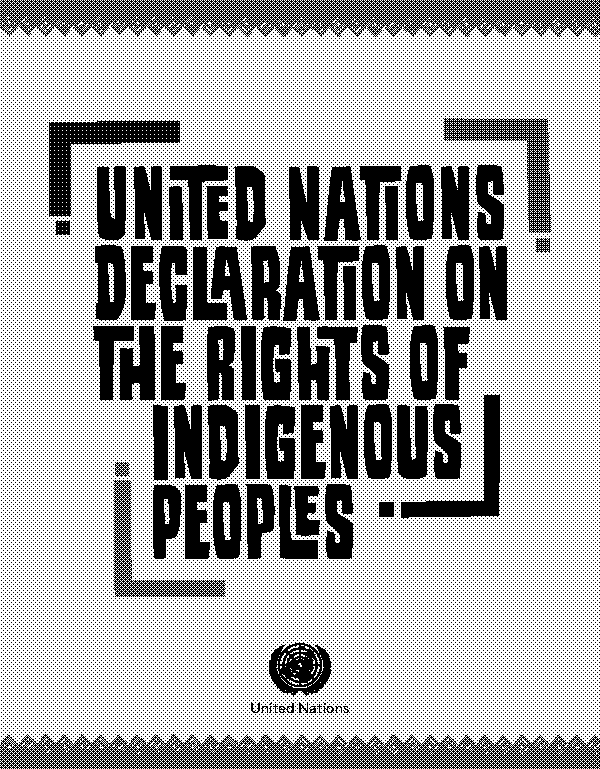 universal declaration of human rights indigenous peoples