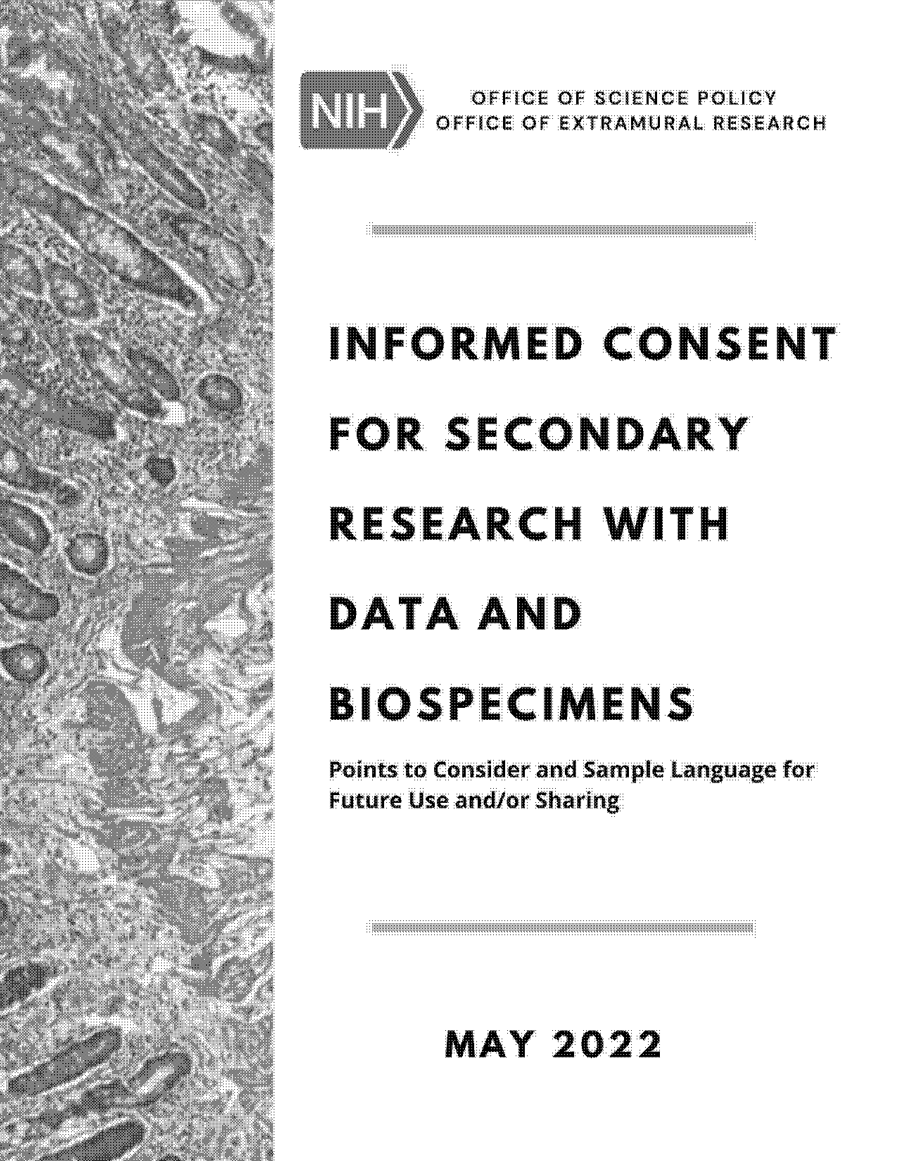 research before informed consent