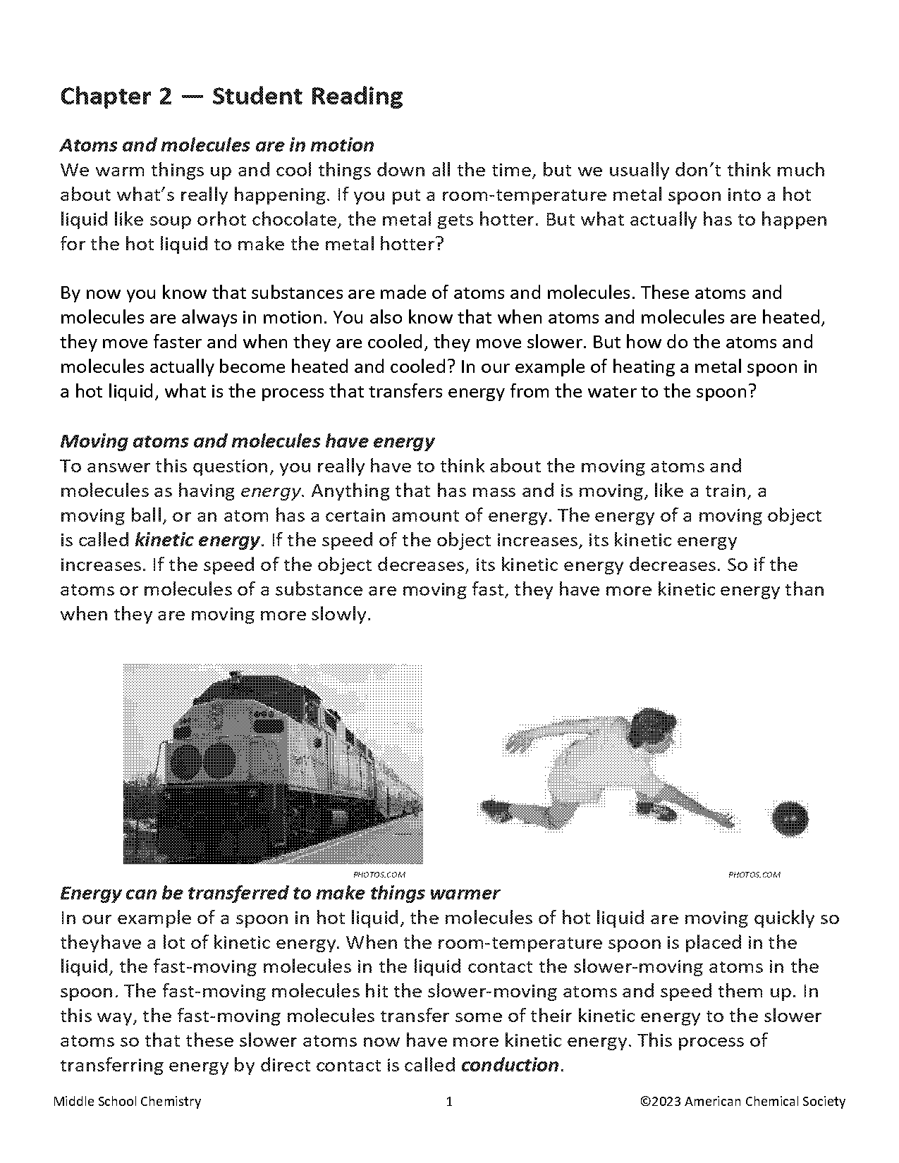 why is energy required to get an object moving