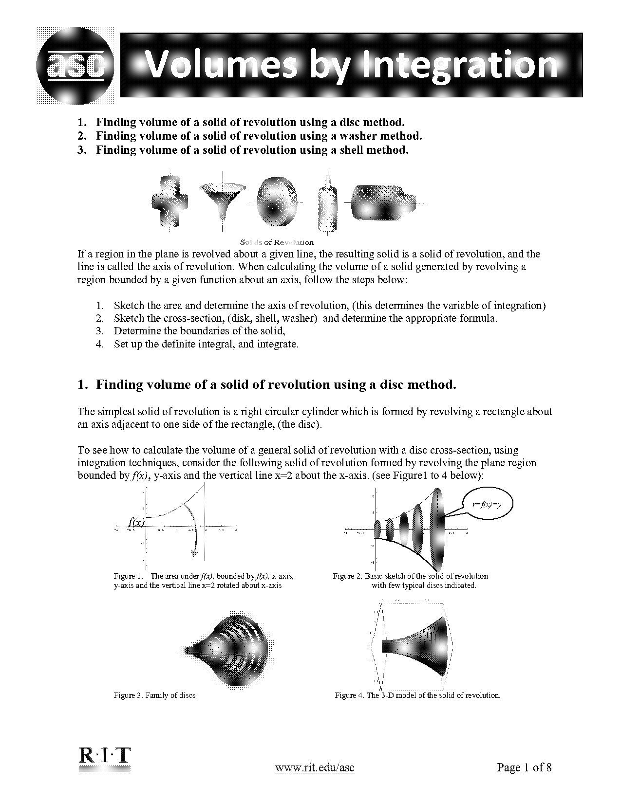 worksheets on surface area and volume of solids