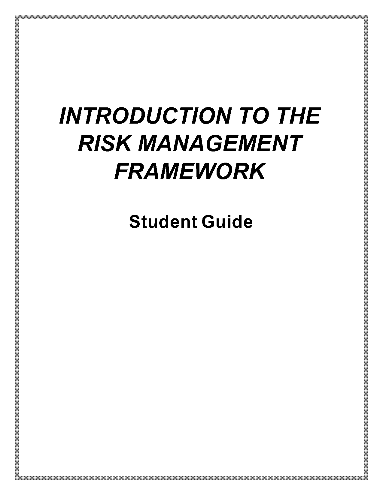 policy management framework pdf