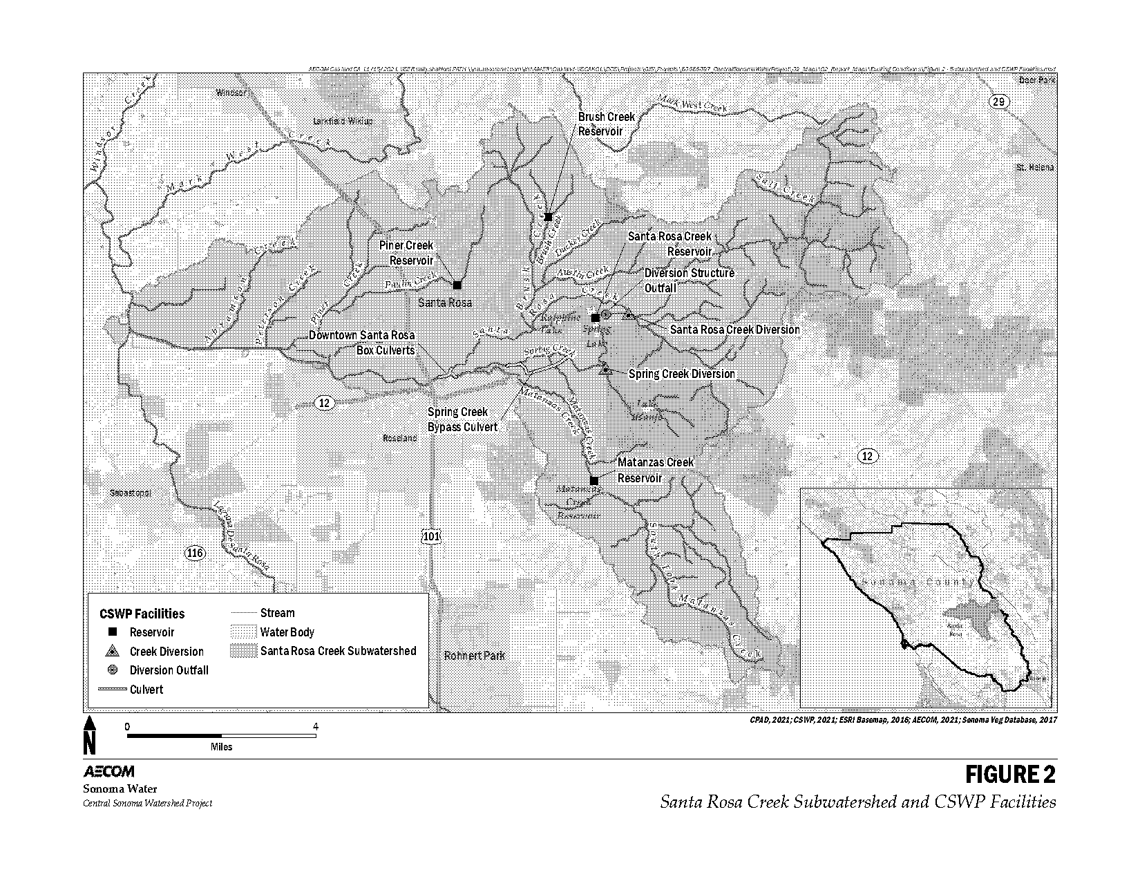 directions from st helena to rohnert park