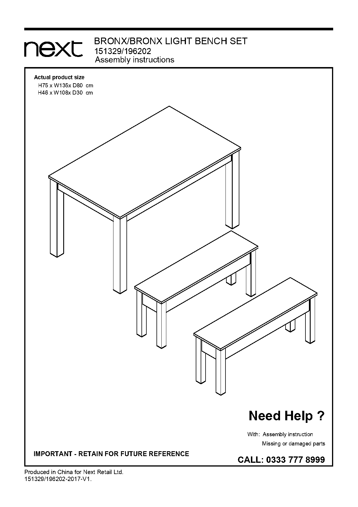 kitchen table and bench set next