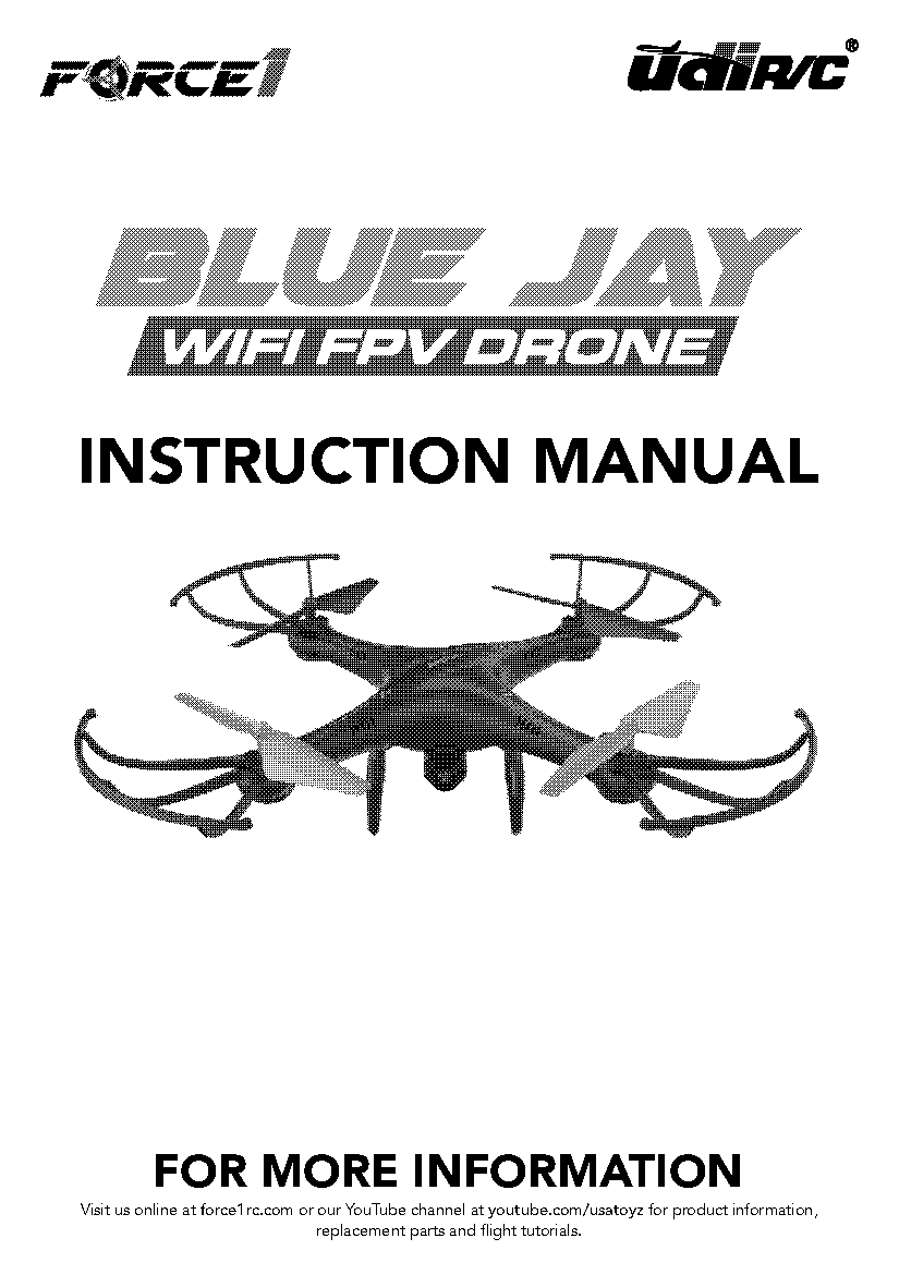 instruction manual for udi rc ufo drone