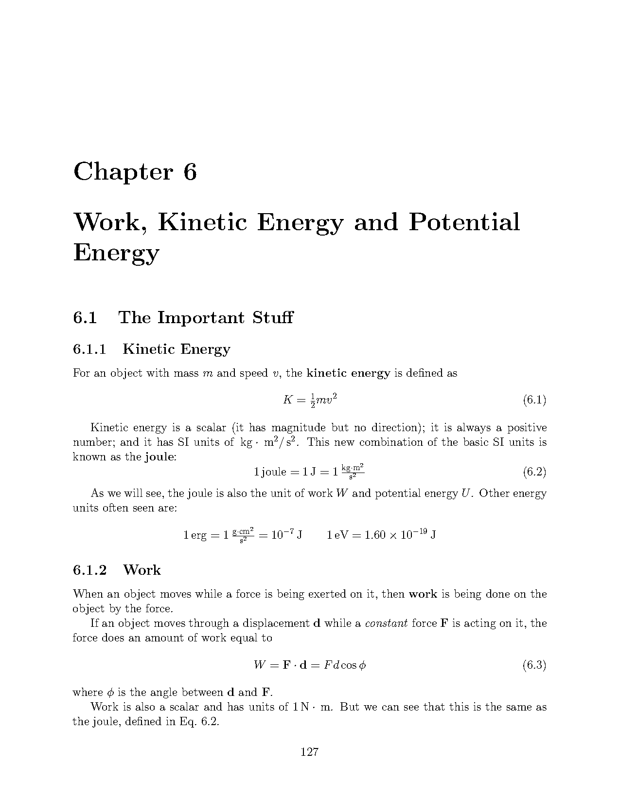 why is energy required to get an object moving